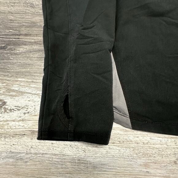 The North Face Black Mens L Hiking Full Zip Softshell Jacket Vented Lightweight - Picture 7 of 10